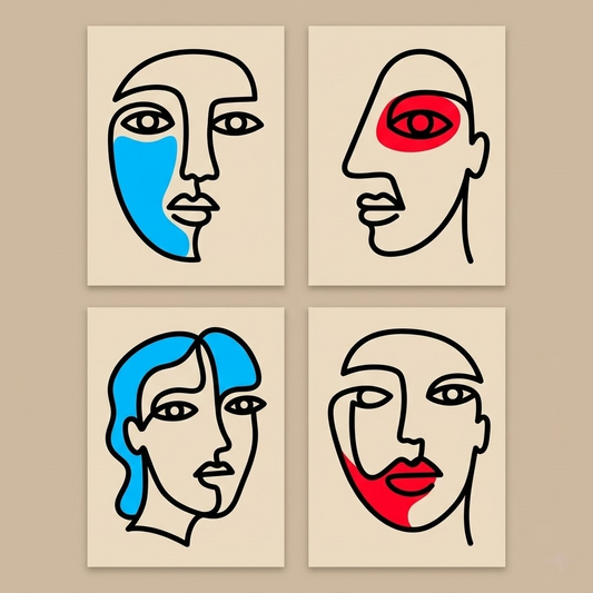 Abstract Faces