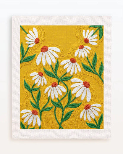White Daisies in the Sunshine