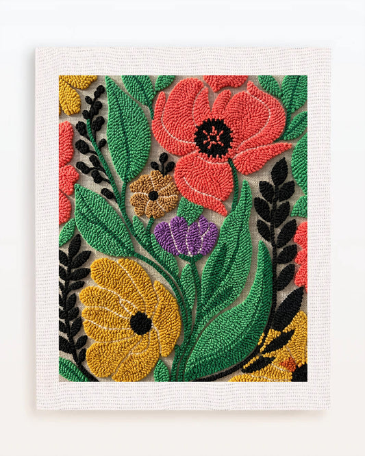 Red and Yellow Floral Mix