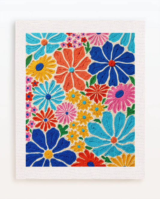 Colorful Mixed Daisies